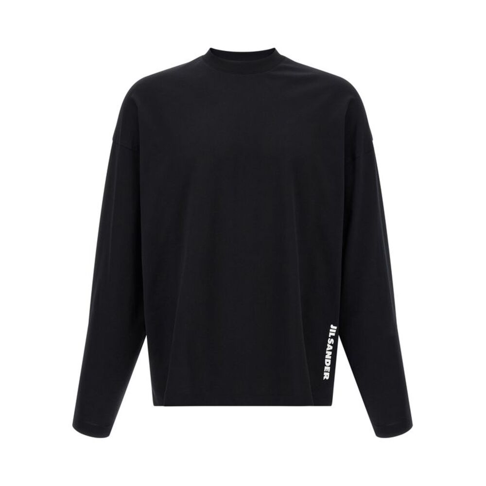 Jil Sander Black Cotton Men's T-Shirt